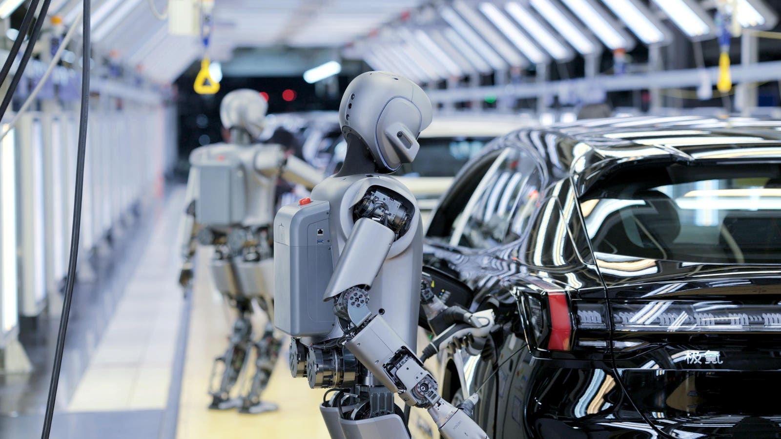Maybe your job is safe from the robots just because you're cheap, and they're expensive. But maybe that won't last forever ...