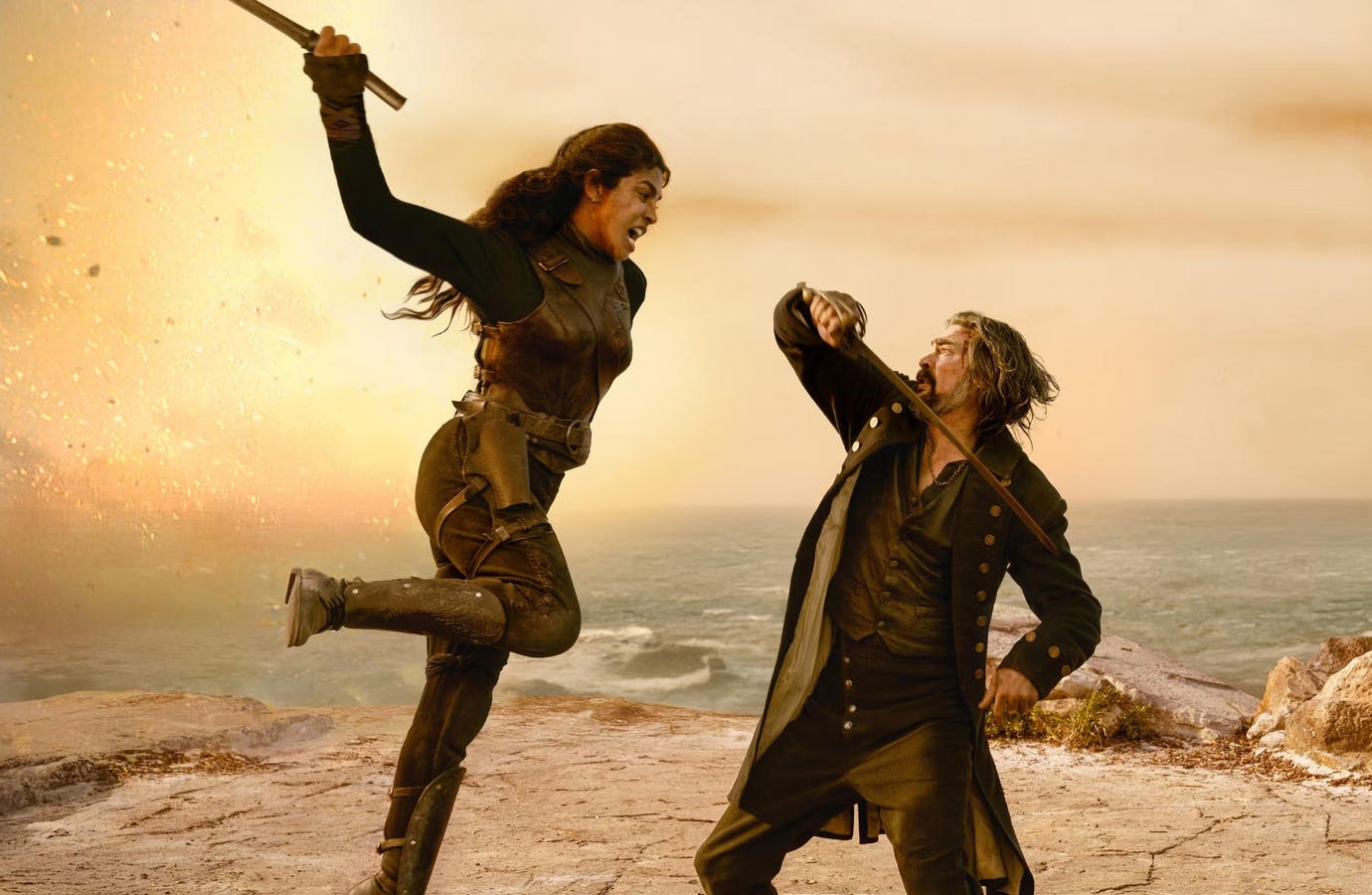 Antoinette Messam, costume designer for the film, on recreating an island paradise threatened by pirates, and what how costuming a period action film 