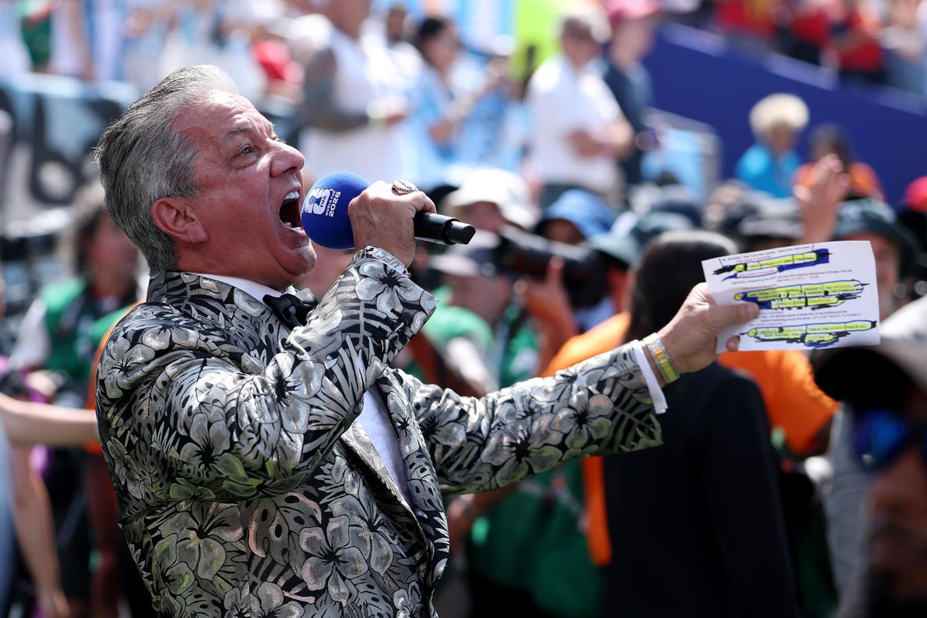 Veteran announcer Bruce Buffer looks back at his impressive month of work with the UFC and FIFA. Buffer announced at UFC Freedom 250, UFC 329 and the 