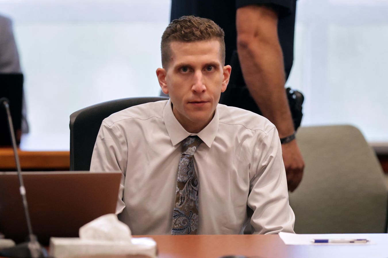 Bryan Kohberger now says he’s innocent, and in a statement to the New York Times, claimed that in the case of “State v. Kohberger, justice was not ser