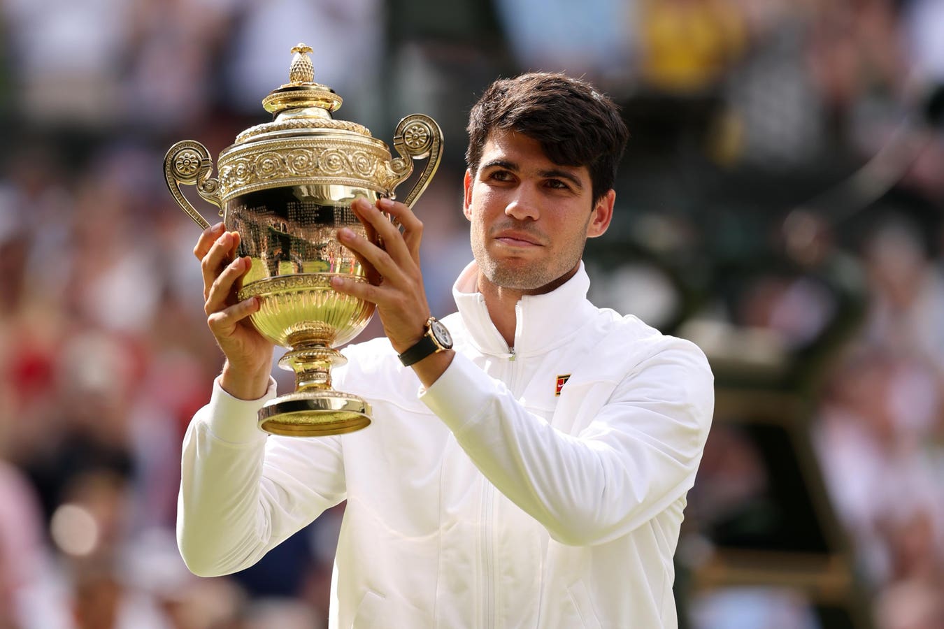 Alcaraz, 23, has been out since April with a right wrist injury that forced him to miss Roland Garros and Wimbledon.