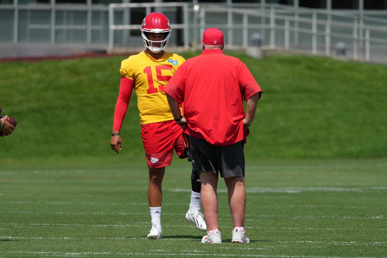 Chiefs quarteback Patrick Mahomes will participate in all training camp activities. How much he plays during preseason games remains up in the air.