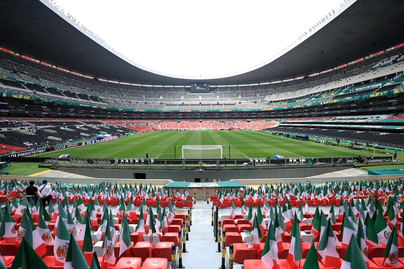 Estadio Azteca, the famed stadium located around 7,220 feet above sea level, will be the site of the FIFA World Cup 2026 Round of 16 clash between Mex