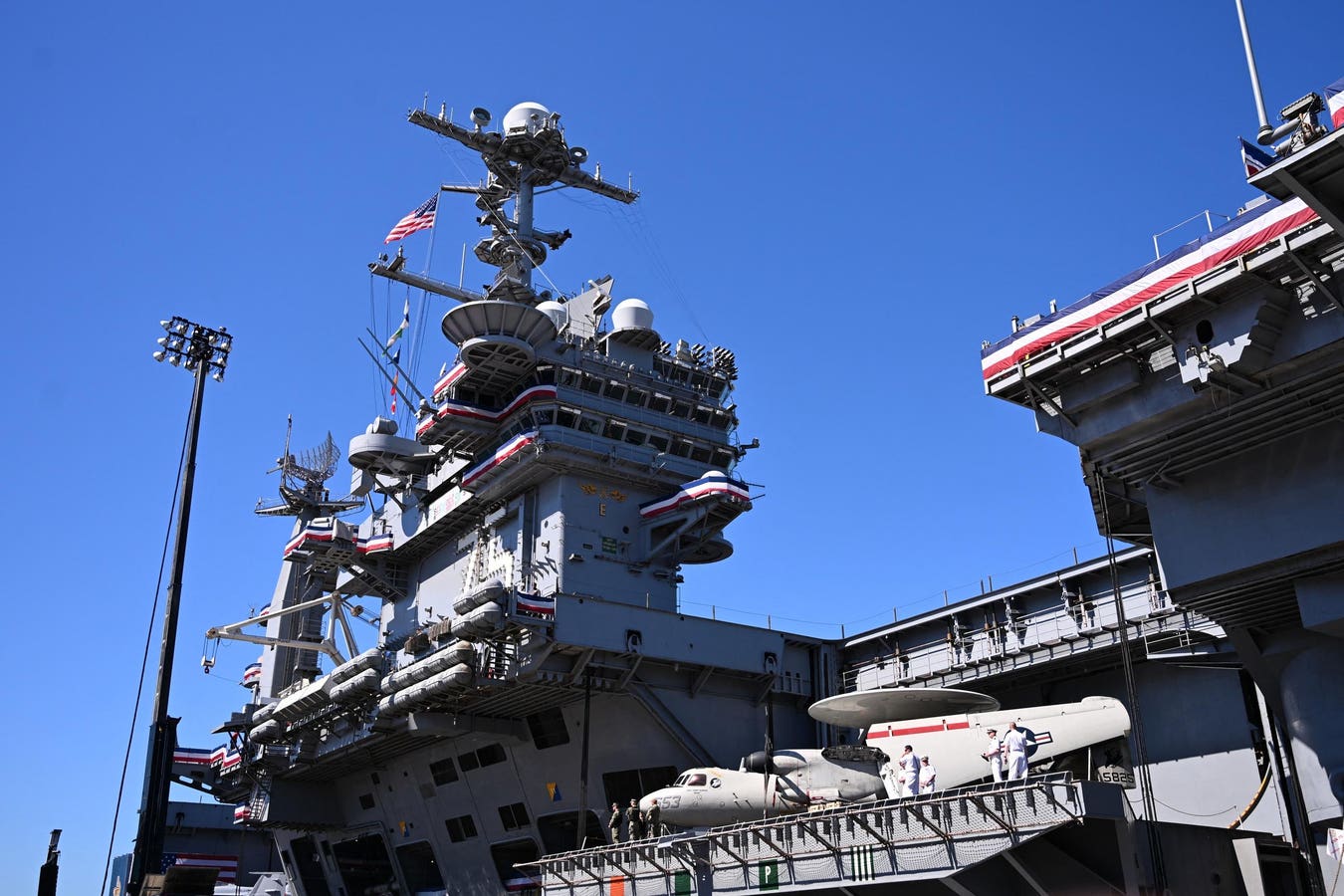 The U.S. Navy will rely more on contractors to handle the maintenance work on the USS Harry S. Truman beginning next June