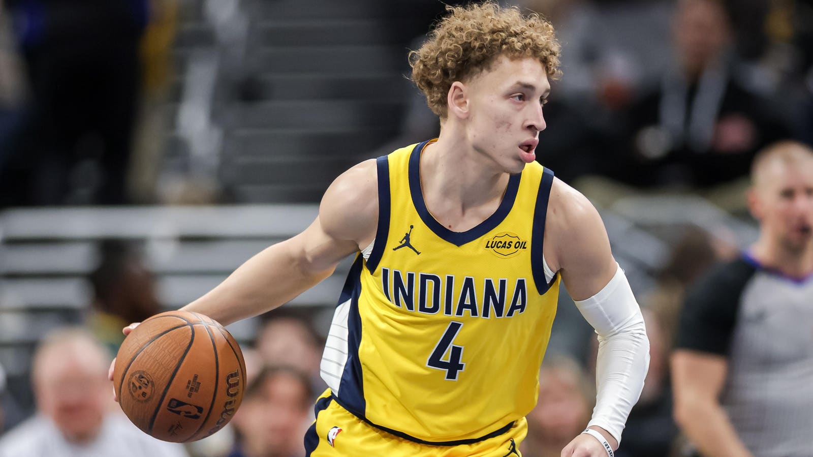 The Indiana Pacers waived Taelon Peter on Monday, opening up a two-way contract slot as they finalize the back of their roster.