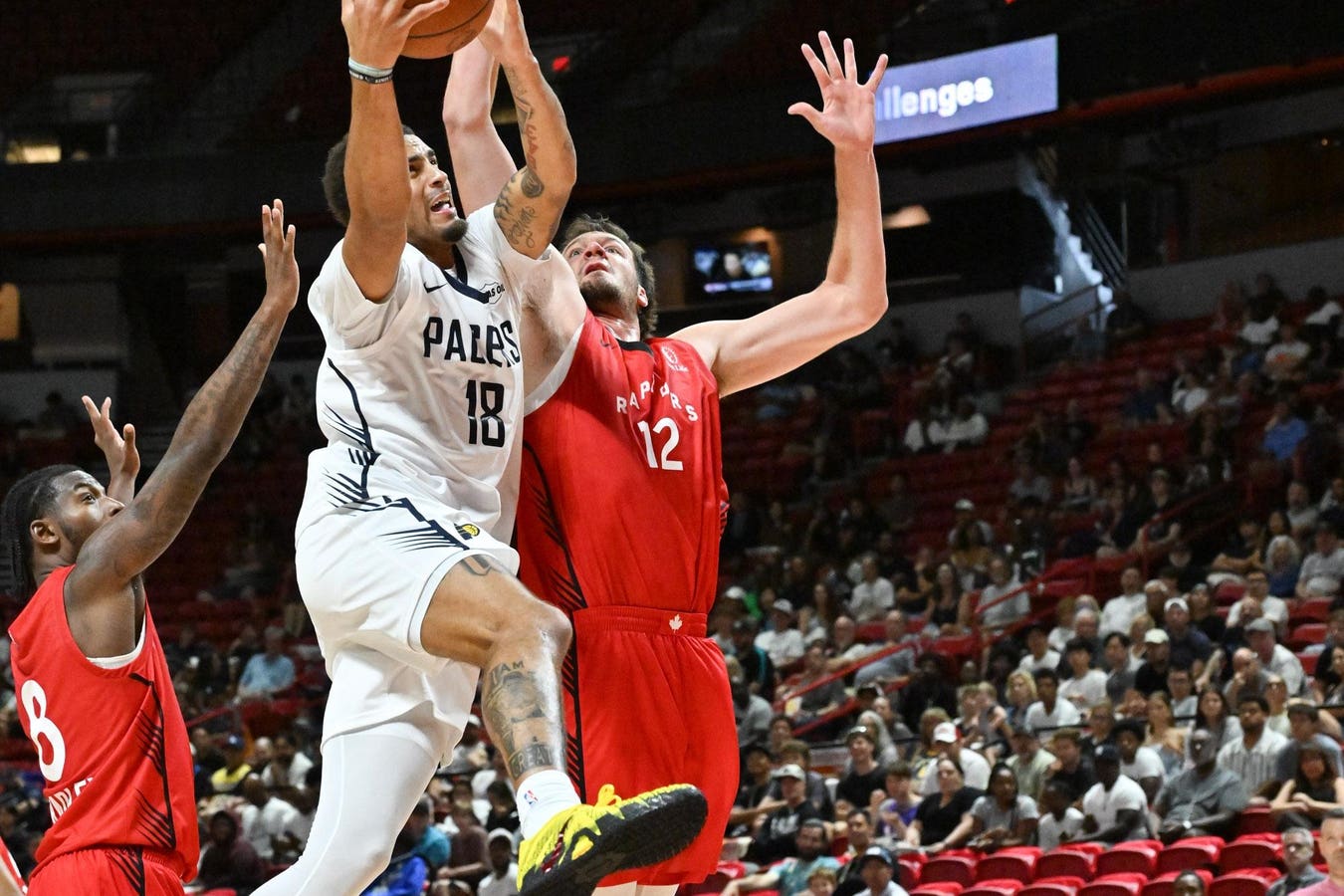 After a strong display at NBA Summer League, the Indiana Pacers plan to sign forward Jalen Slawson to a two-way contract.