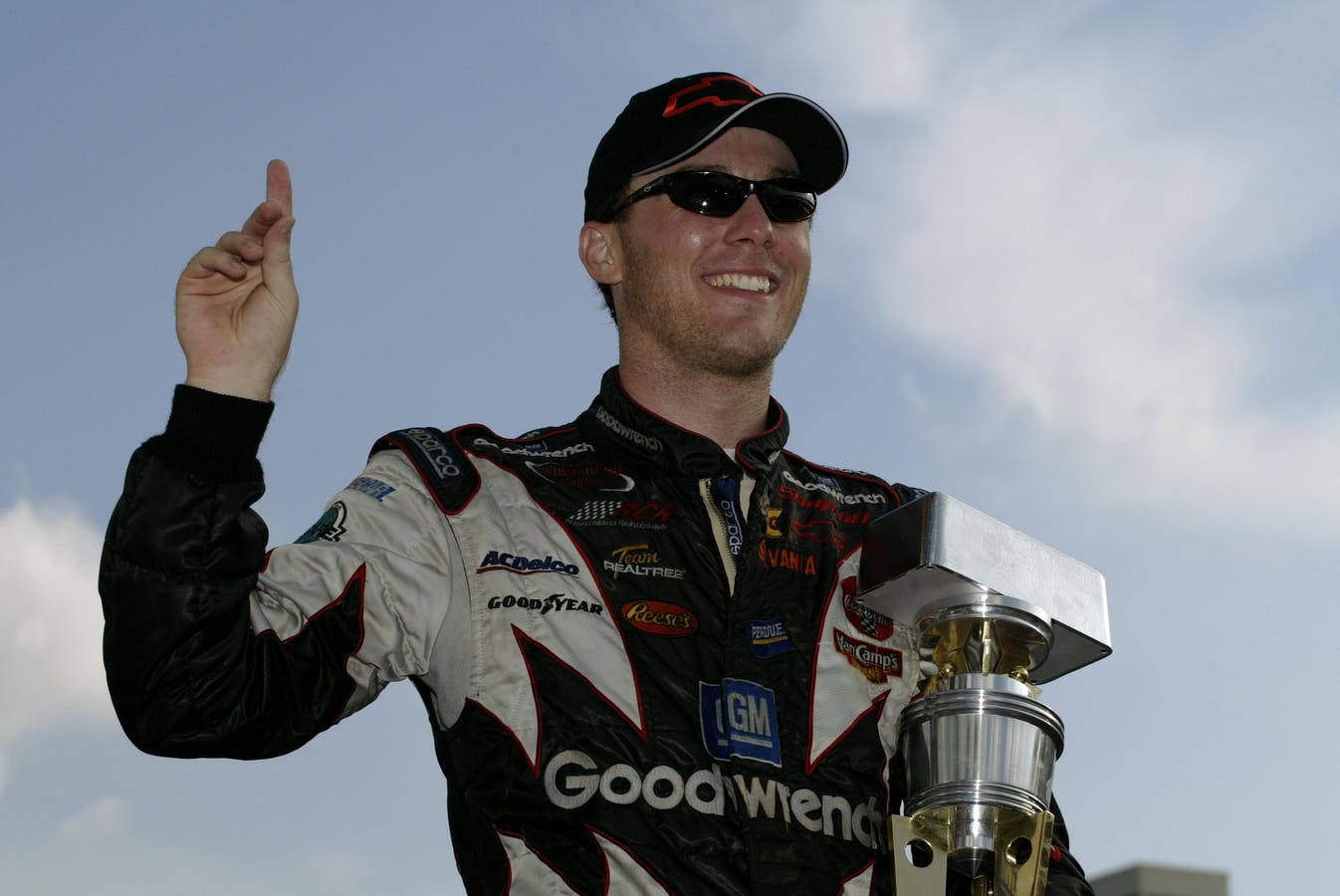 Kevin Harvick believes his 2003 Brickyard 400 win at the Indianapolis Motor Speedway was the "tentpole" victory that launched him on a NASCA
