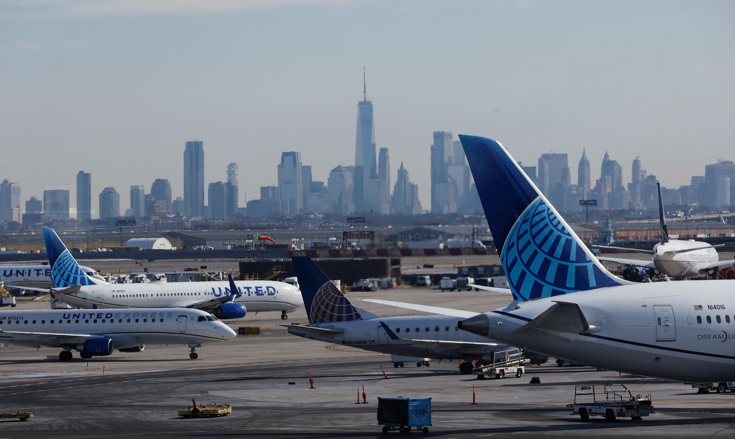 Severe weather is also hampering flights in Chicago’s major airports.
