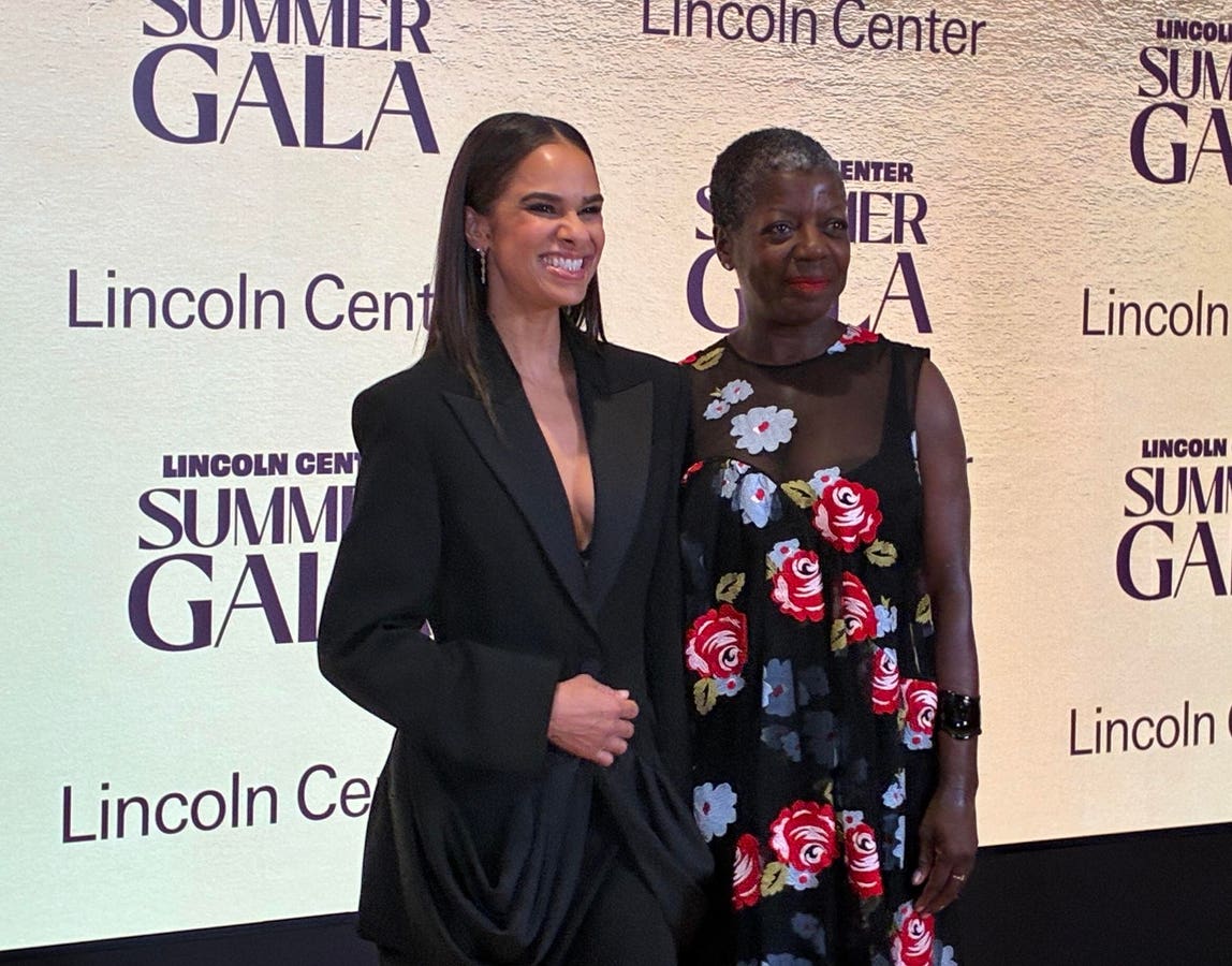 The Lincoln Center for the Performing Arts honored Misty Copeland with the inaugural Luminary award at their Summer Gala