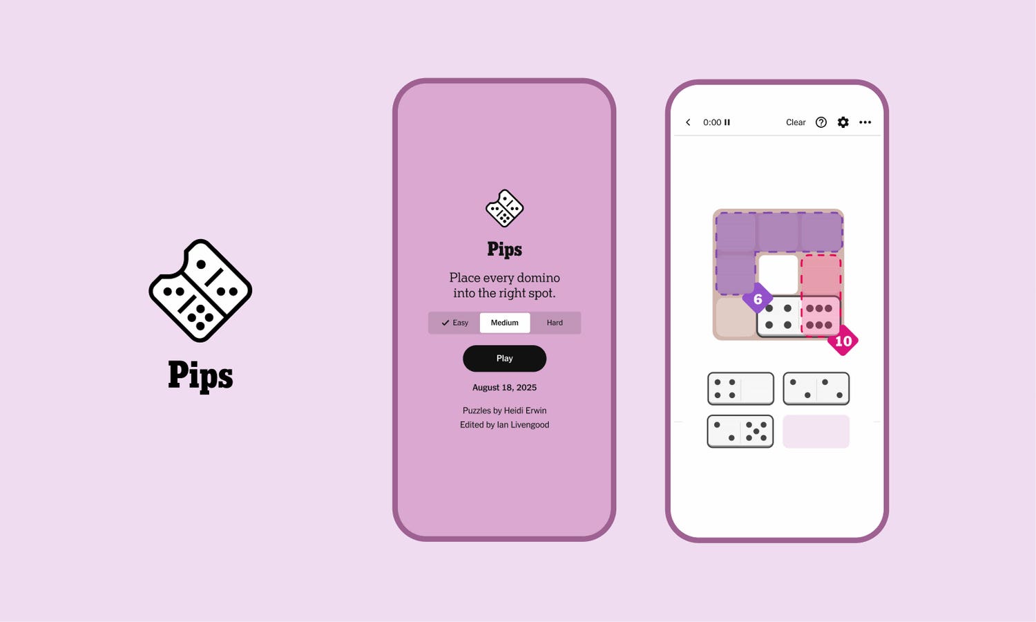 Looking for help with today's New York Times Pips? We'll walk you through today's puzzle and help you match dominoes to tiles.