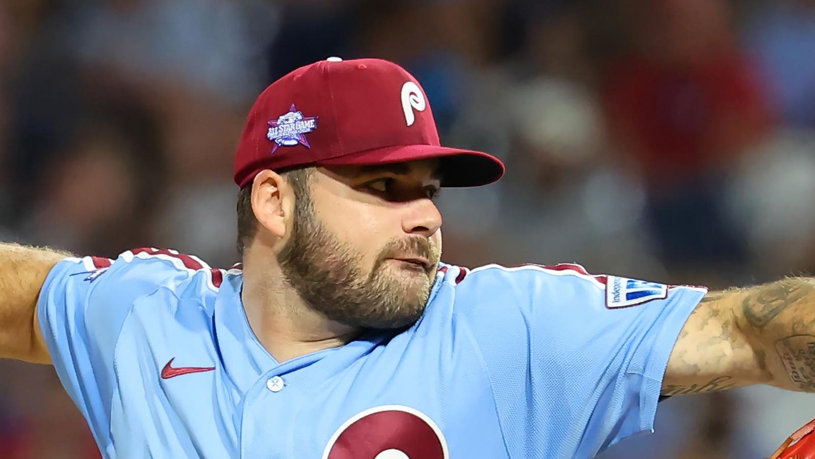 The Philadelphia Phillies lost a veteran to a rival National League playoff contender who suddenly became a hero in his debut.