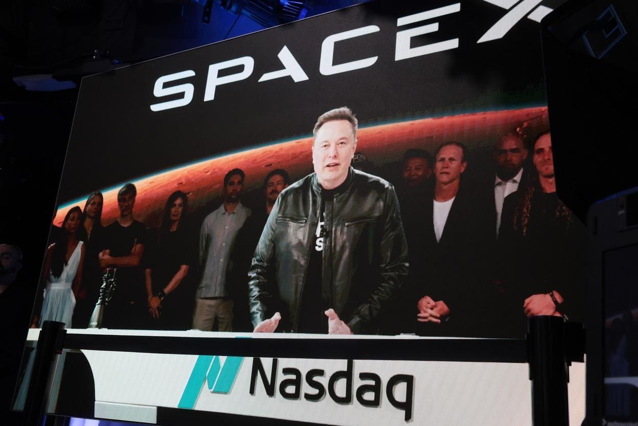 The world’s richest person became the first trillionaire after SpaceX’s trading debut.