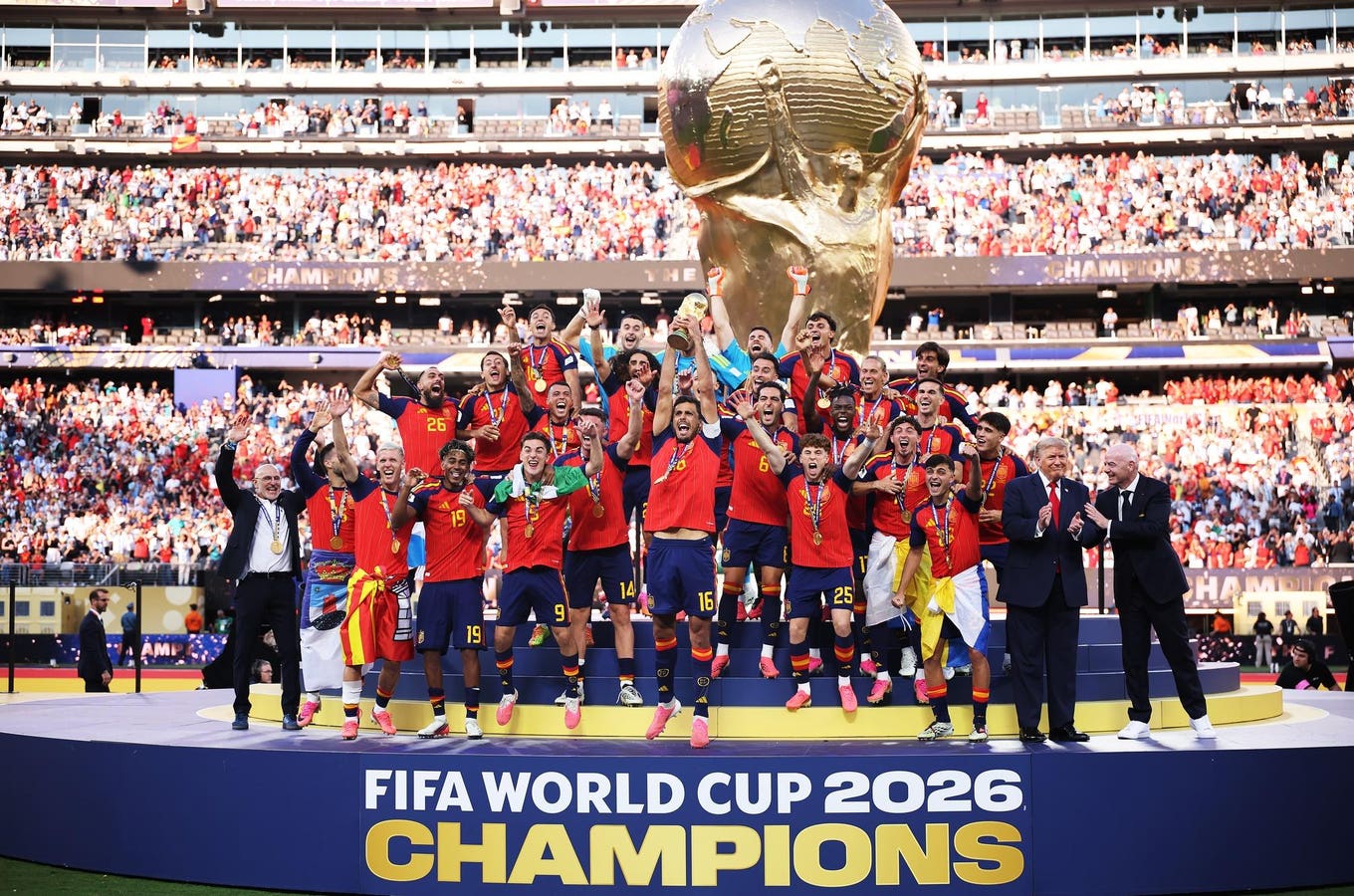The Spanish-language network's coverage shattered viewership records across every stage. The Spain vs. Argentina final was the most-watched soccer mat