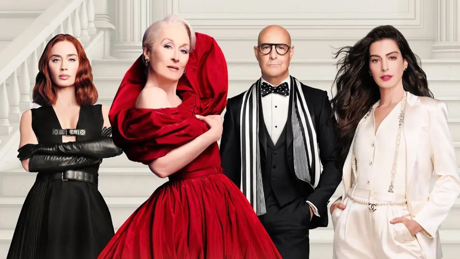 "The Devil Wears Prada 2,” starring Meryl Streep, Anne Hathaway, Emily Blunt and Stanley Tucci, arrives on Hulu on Disney+ this week, just after 