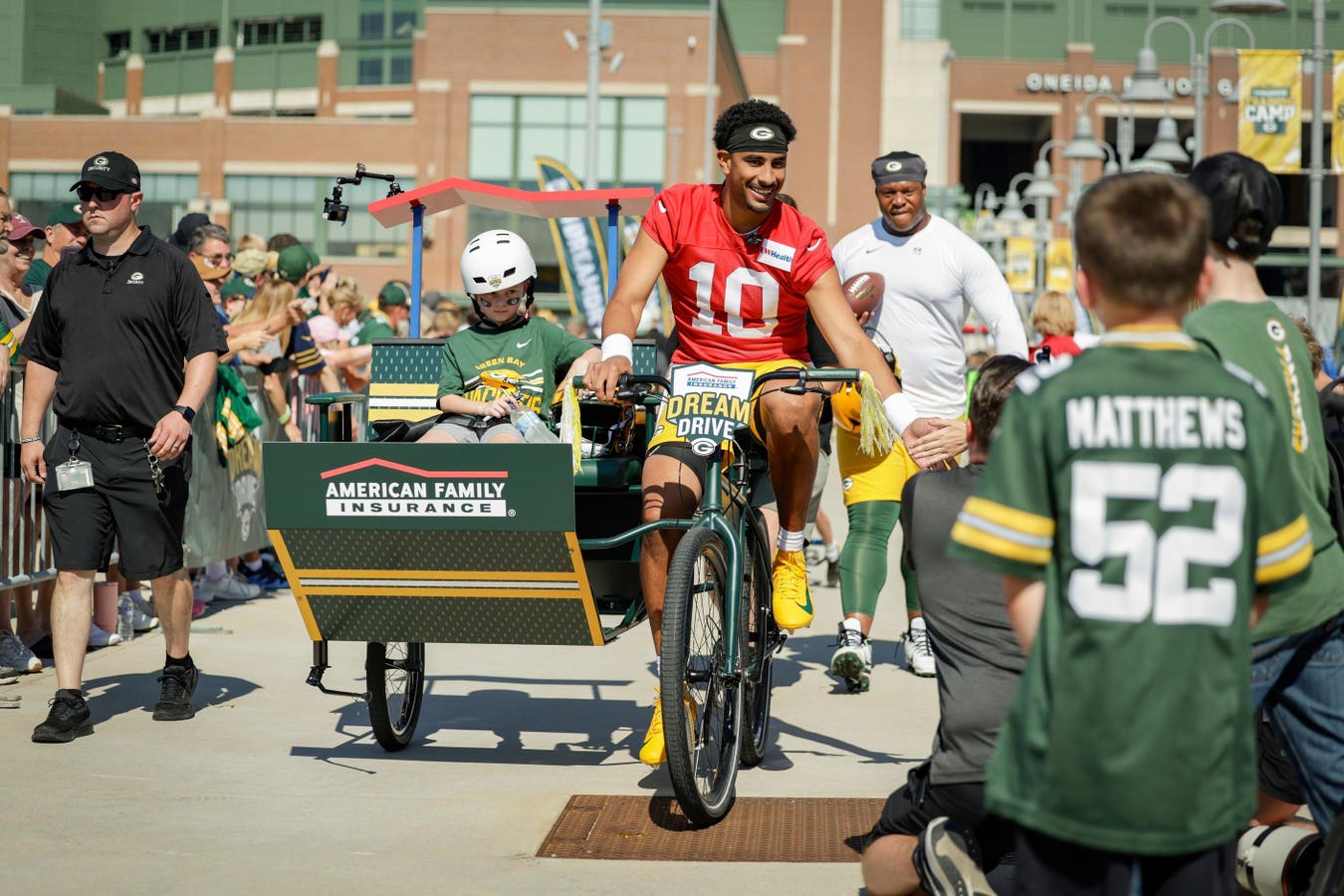 The Green Bay Packers had their first training camp practice on Wednesday, and had a lot of highs and a few lows.