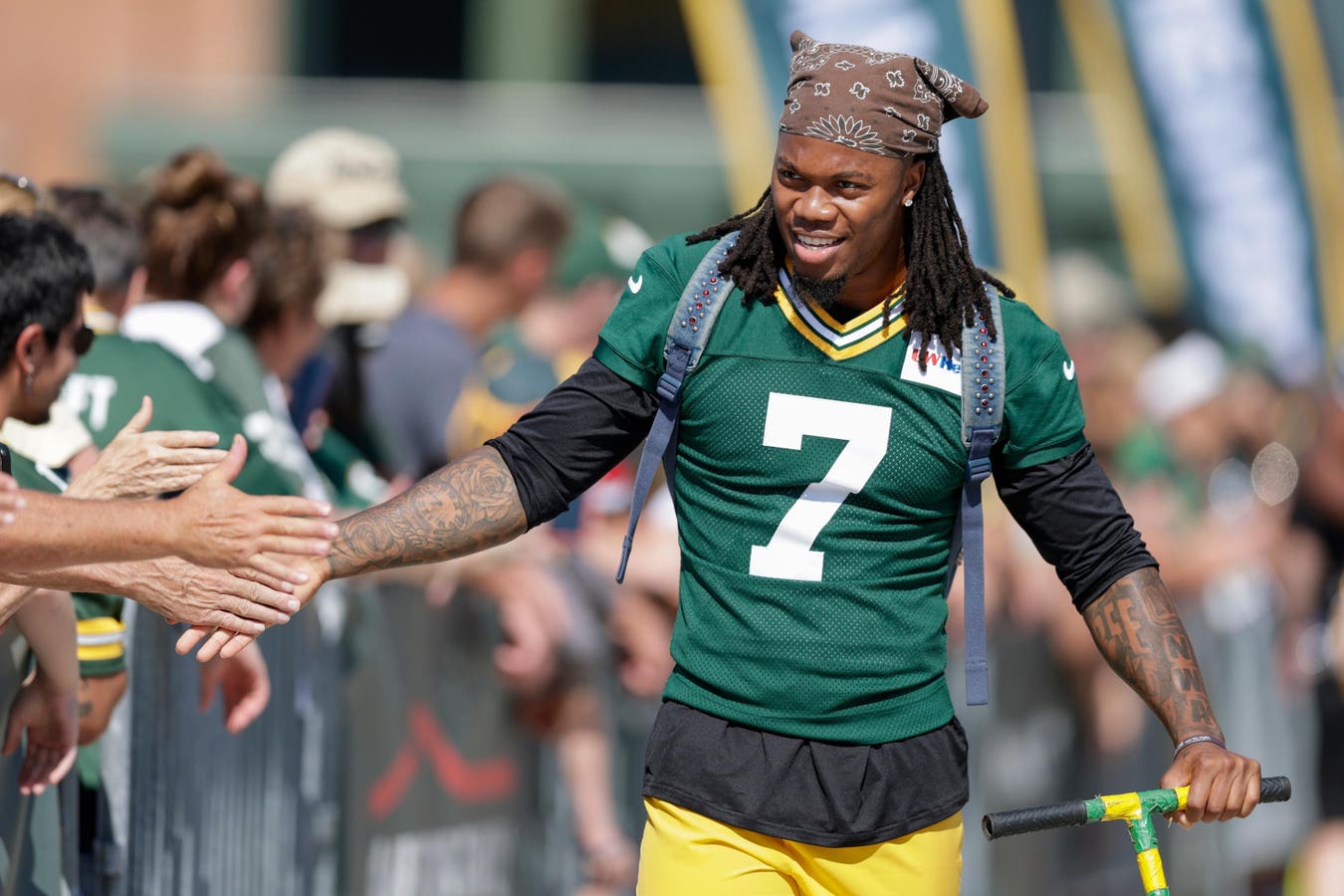 Green Bay Packers third-year safety Javon Bullard was one of the standouts at Thursday's training camp practice.