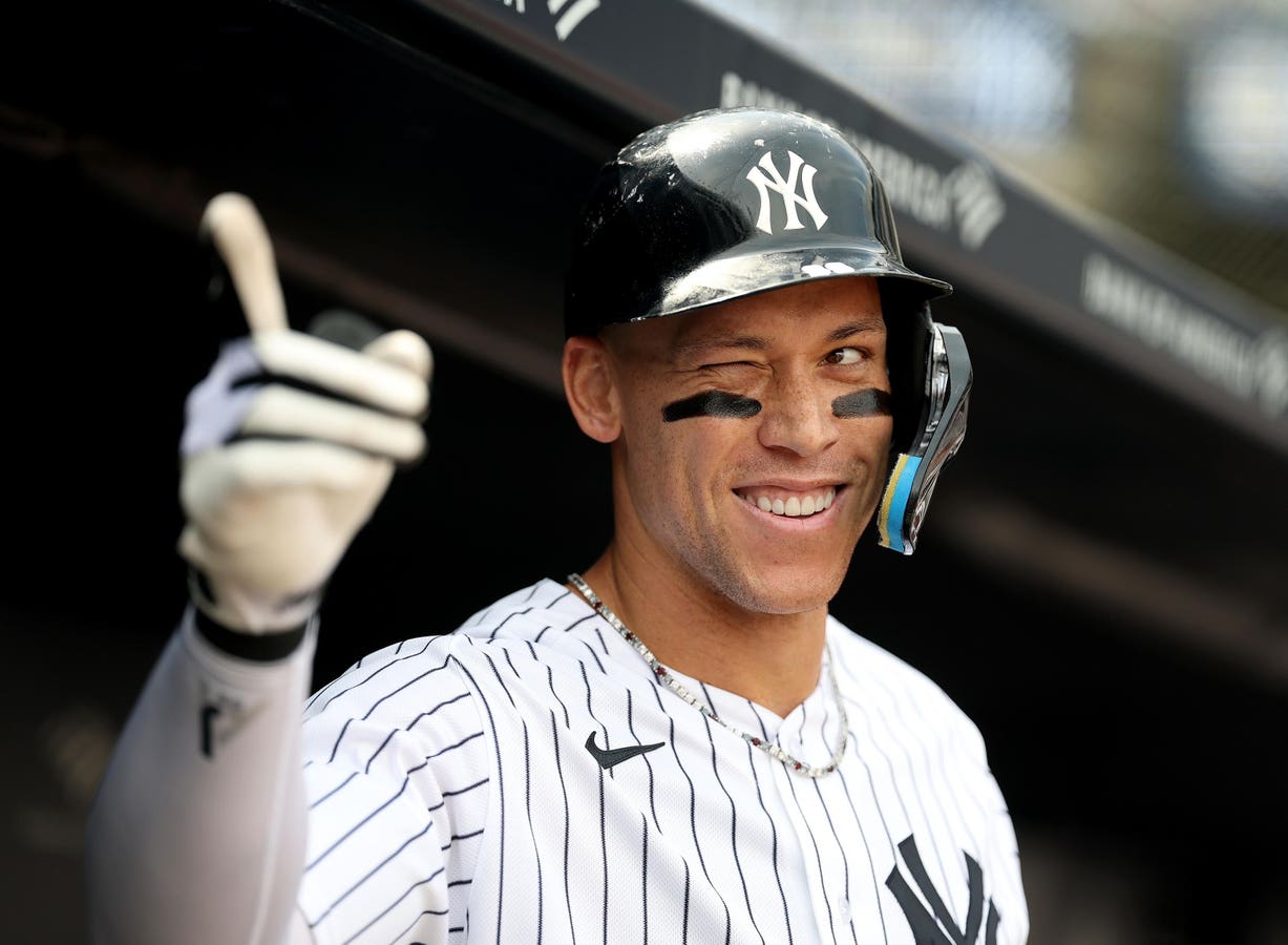 Aaron Judge is healing slowly from a right rib stress fracture that has had him miss 38 games so far. There's no timetable yet for his return.
