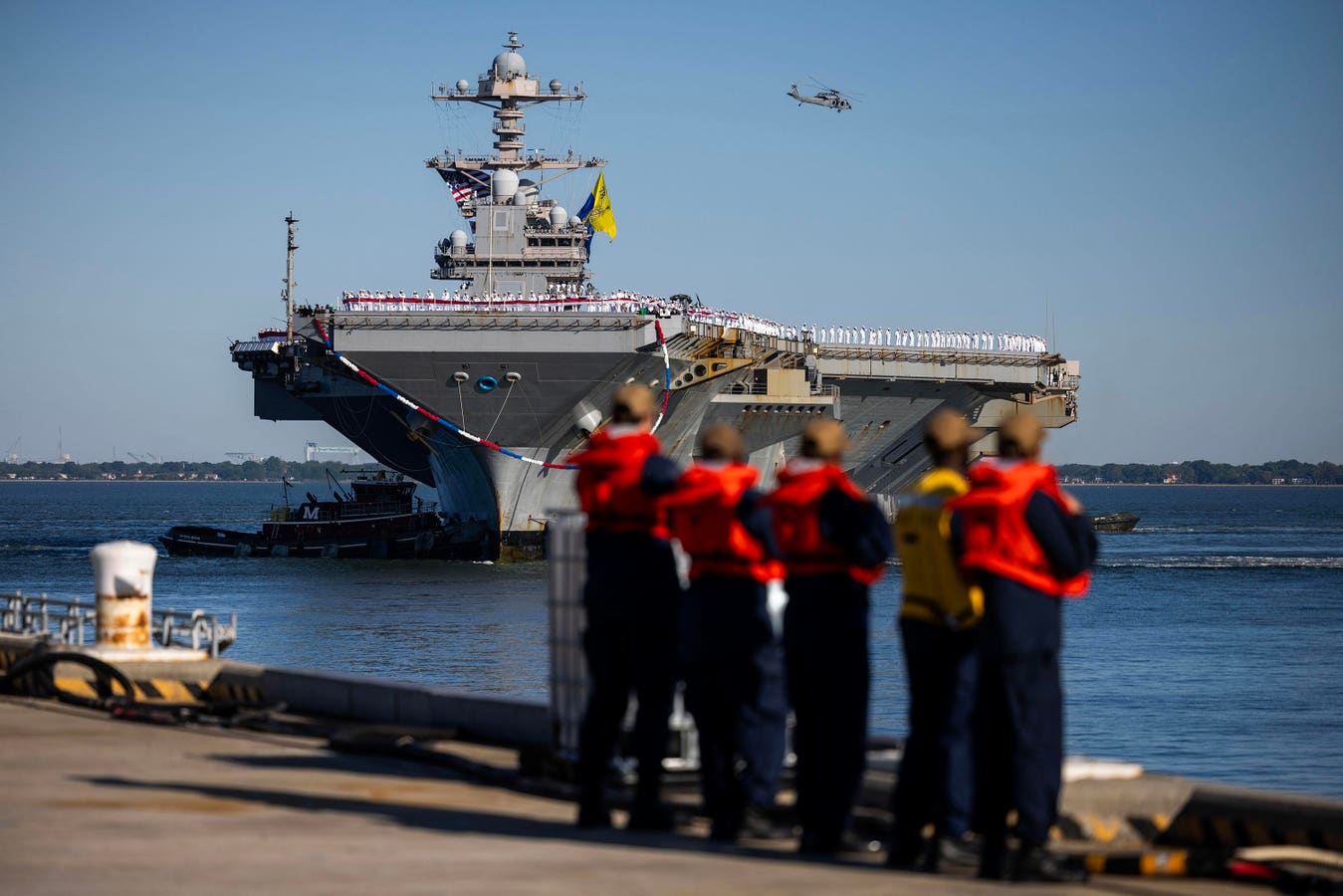 Metro Machine Corp General Dynamics NASSCO will provide repair work to the USS Gerald R. Ford, the U.S. Navy’s newest and most capable carrier