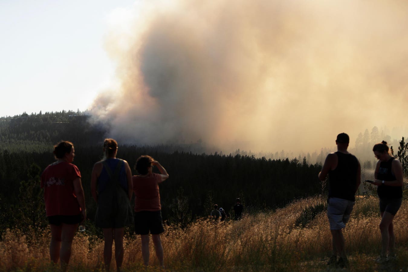 Washington is facing a destructive fire season, with wildfires burning about 425,000 acres, according to officials.