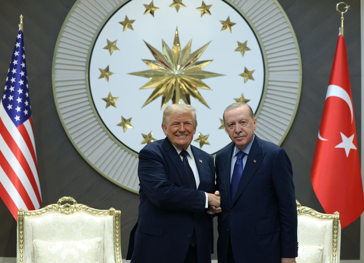 While in a bilateral meeting with Turkish President Erdogan, President Trump announced the U.S. will lift Turkey sanctions and that he is considering 