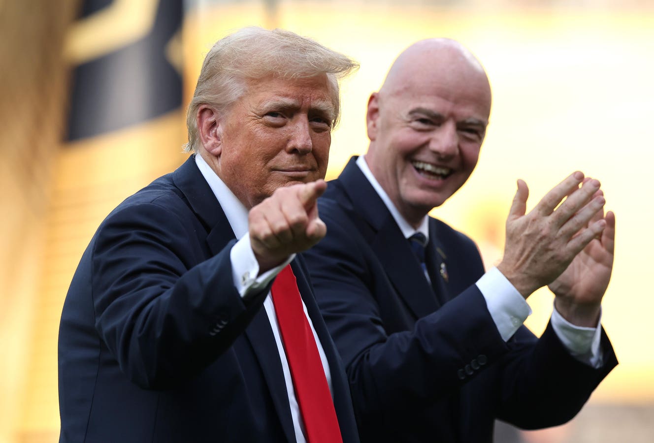 Trump reportedly spoke with FIFA president Gianni Infantino before the organization suspended a U.S. player's red card.