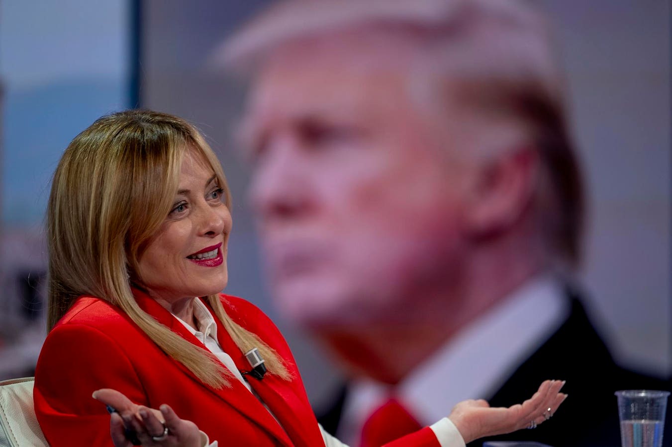 Trump reportedly claimed that Italian Prime Minister Giorgia Meloni “begged” for a photo with him at France’s G7 summit this week.