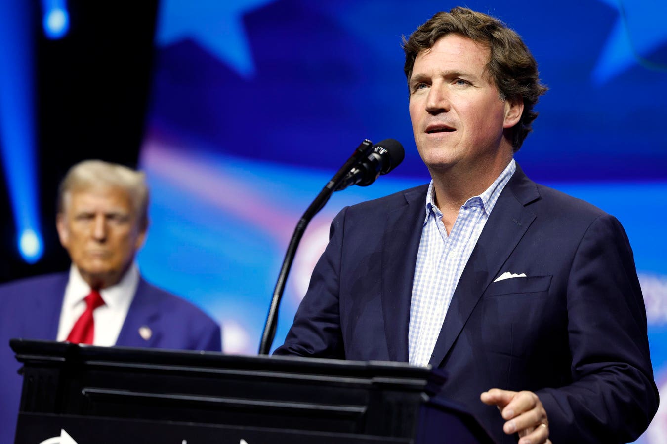 Carlson told the Columbia Journalism Review he has not spoken to Trump since the war against Iran began.