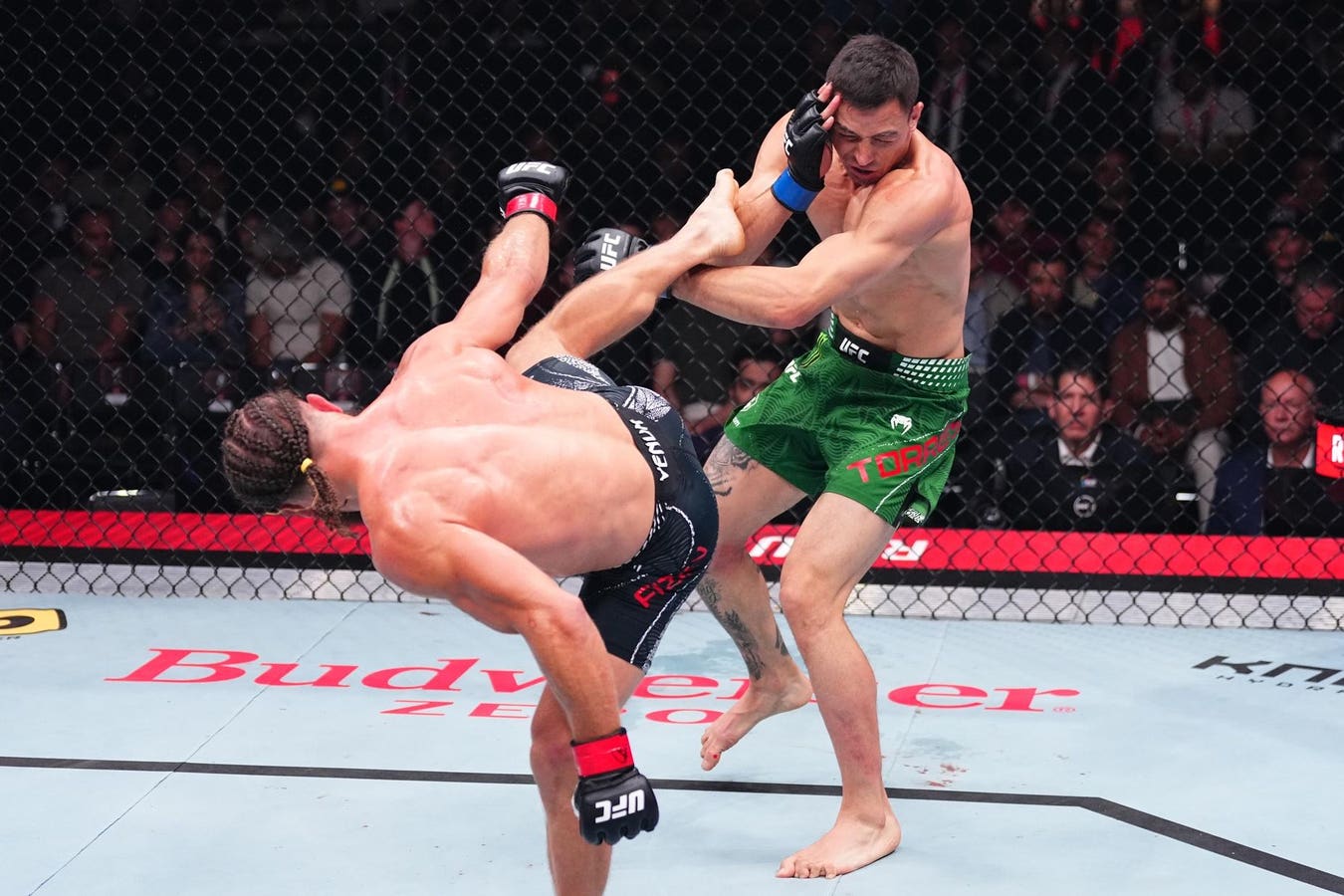 UFC Baku results: Rafael Fiziev's wheel-kick KO of Manuel Torres led nine finishes and four $100,000 Performance bonuses. See every winner and highlig