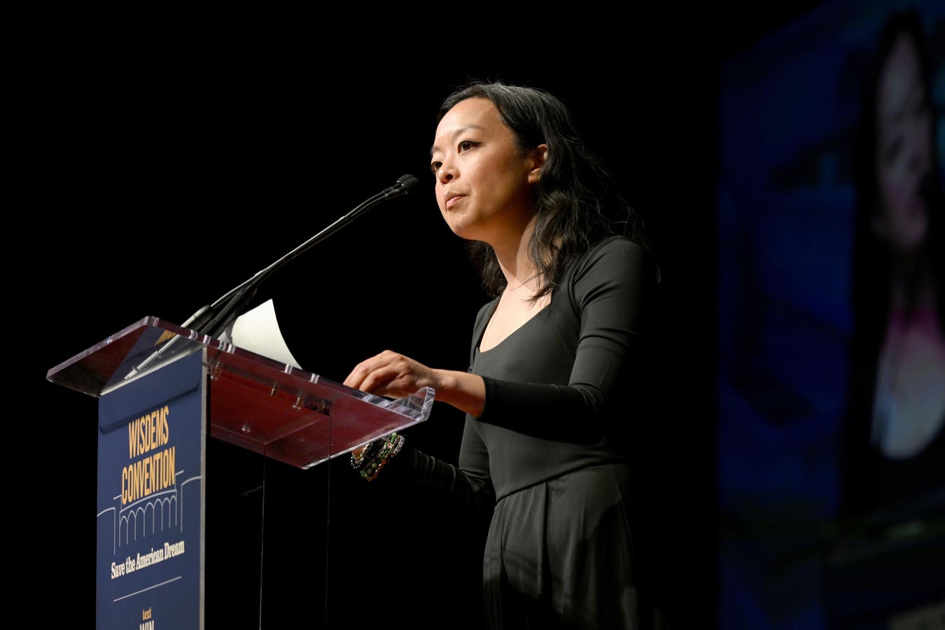 Francesca Hong, the leading Democratic contender for governor of Wisconsin, did not explicitly say “yes” or “no” when CNN’s Kaitlan Collins asked if s