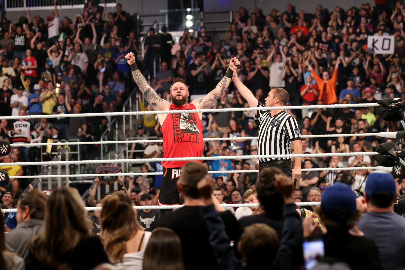 WWE SummerSlam 2026 results as Kevin Owens make his shocking return after 17 months, pinning Sami Zayn to become No. 1 contender.